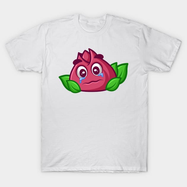 Red Onion Cartoon T-Shirt by GumregaStd